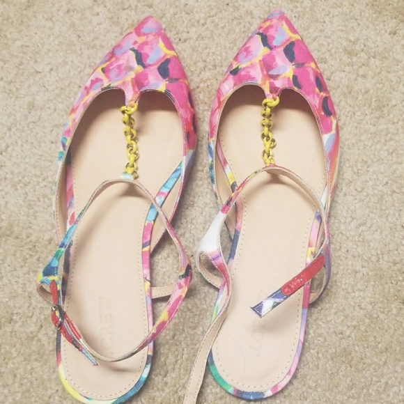 J.Crew Pineapple Pointed Flats - Picture 3 of 7